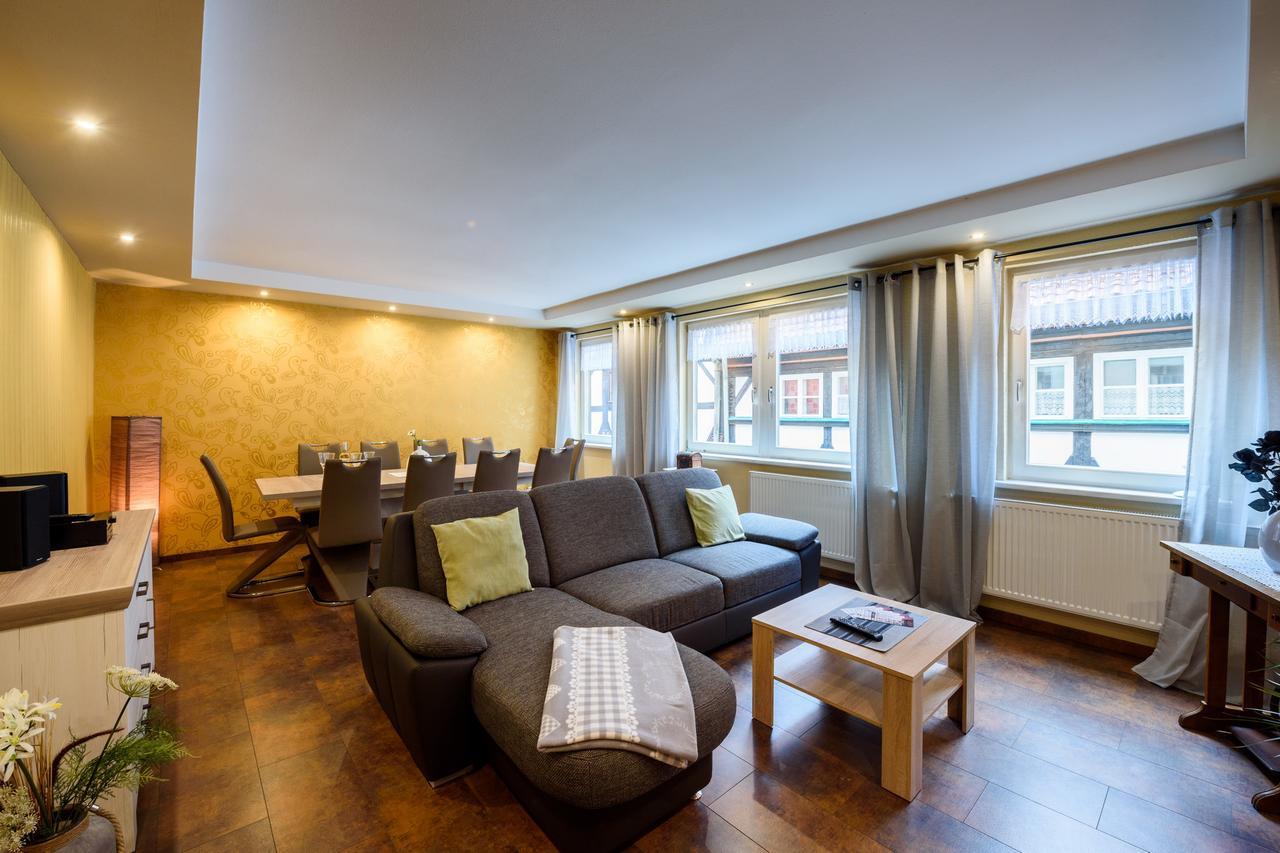 Apartmenthaus Im Stieg Кведлинбург Екстериор снимка